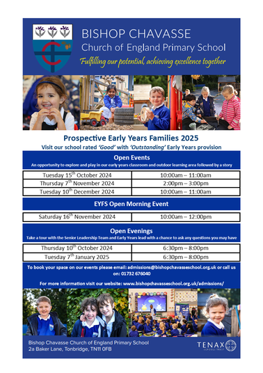 Prospective Early Years Families 2025